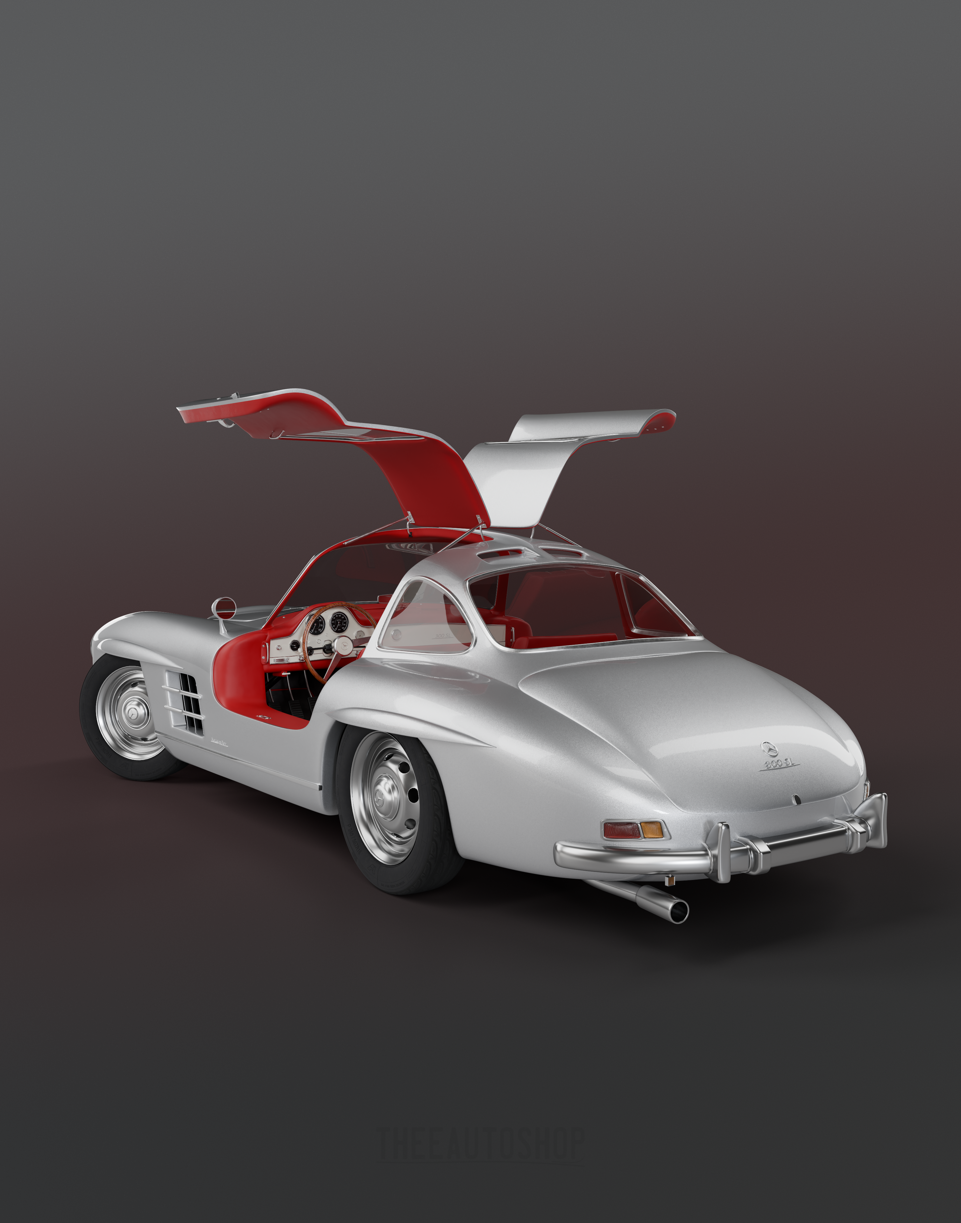 300SL | Automotive Art